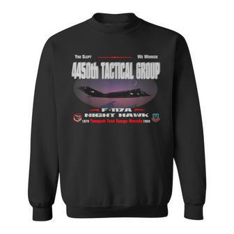 4450Th Tactical Group--F-117A Night Hawk Sweatshirt - Monsterry DE