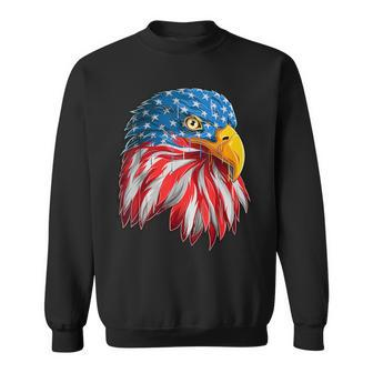 4Th July American Eagle Flag Independence Day T Sweatshirt - Monsterry DE