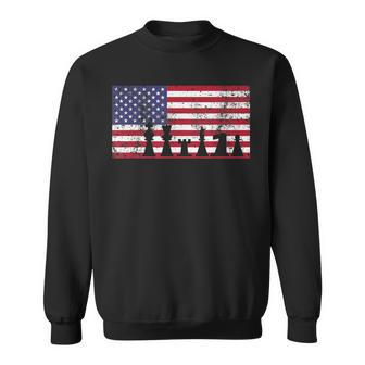 4Th Of July American Flag Chess Usa Patriotic Sweatshirt - Monsterry