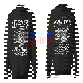 4Th Of July Drinking Party Red White And Blue Drinking Crew Sweatshirt | Mazezy