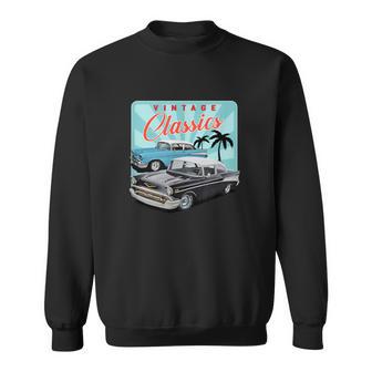 55 56 57 Chevys Truck Bel Air Vintage Cars Sweatshirt - Monsterry DE