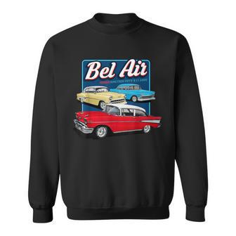 55 57 50 90S Chevys Bel Air Muscle Cars Truck Sweatshirt - Monsterry