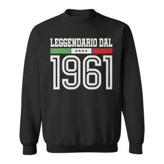 60 Anni Compleanno Nonno Papà Nato1961 Regalo Italiener Sweatshirt - Geschenkecke