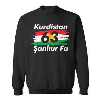 63 Sanliurfa Kurdistan Flag Sweatshirt - Seseable