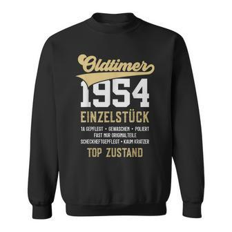 68 Jahre Oldtimer 1954 Vintage 68Th Birthday Sweatshirt - Seseable