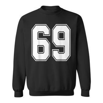 69 Number 69 Sports Jersey My Favorite Player 69 Sweatshirt - Monsterry