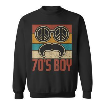 70'S Boy 70S Hippie Costume 70S Outfit 1970S Theme Party 70S Sweatshirt | Mazezy