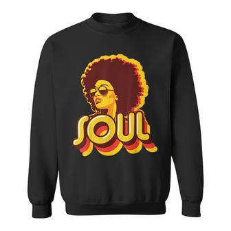 70S Funk Afro Soul Retro Vintage 70S Retro Soul Sweatshirt - Thegiftio UK