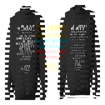 70Th Birthday Decoration For Someone Der Sich Nichts Wünscht Sweatshirt - Seseable