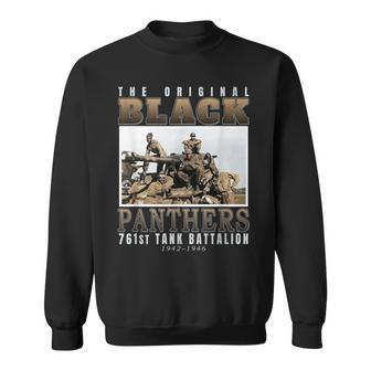 761St Tank Battalion Tribute Black Panthers Ww2 Heroes Sweatshirt - Monsterry DE