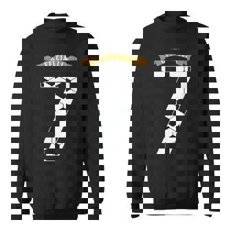 7Th Birthday 7 Years Old Kid All Numbers Soccer Sweatshirt - Thegiftio