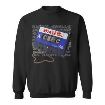 80S 90S Old School Hip Hop Cassette Graffiti Rap Music Sweatshirt - Thegiftio UK
