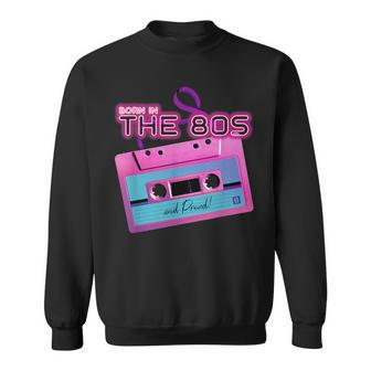80S Nostalgia Vintage Graphic Pop Culture Icons Sweatshirt - Monsterry AU