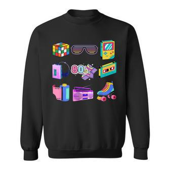 80'S Retro Fashion Throwback Culture Disco Music Party Lover Sweatshirt - Thegiftio UK