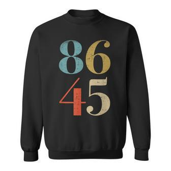 86 45 Vintage Classic Style President Sweatshirt - Monsterry