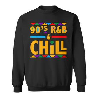 90'S R&B & Chill African American Music Lovers Women Sweatshirt - Monsterry CA