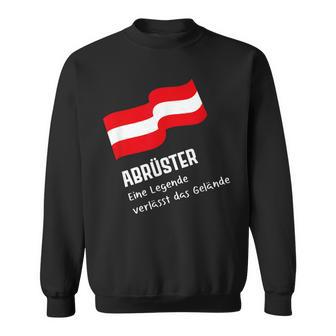 Abrüster Ein Legende Verlasses Das Gelände Sweatshirt - Seseable