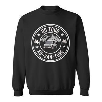 Ad-Van-Ture Campervan Camping Sweatshirt - Seseable