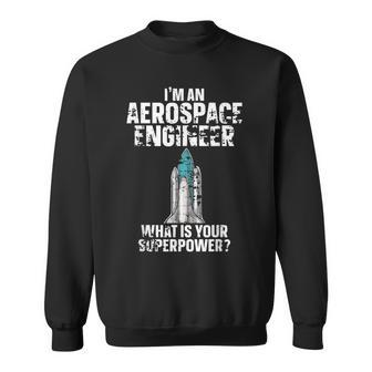 Aerospace Engineer Rocket Scientist Space Aeronautical Sweatshirt - Thegiftio UK