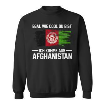 Afghan Afghan Flag Afghan Afghan Sweatshirt - Seseable