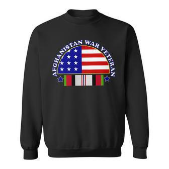 Afghanistan War Veteran Patch Image Sweatshirt - Monsterry DE
