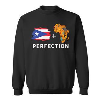 African & Puerto Rican Afro Latin American Boricua Latin Sweatshirt - Monsterry CA