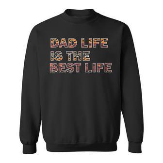 Afrikanisches Muster Papa Leben Ist Das Besteäter Sweatshirt - Geschenkecke