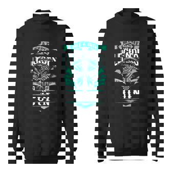Agmf Les Légendes Nées En Juin Sweater e - Cadeauxyz