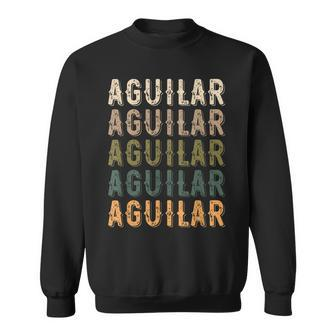 Aguilar Personalized Reunion Matching Family Name Sweatshirt - Seseable