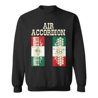 Air Accordion Mexico Flag Music Cinco De Mayo Patriotic Sweatshirt - Monsterry DE