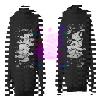 Ajolote En Estilo Kawaii Pez Borrón Camisa de entrenamiento - Regaloses