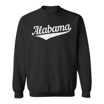 Alabama Bama Al Pride State Vintage Retro Sports Style Sweatshirt - Monsterry DE