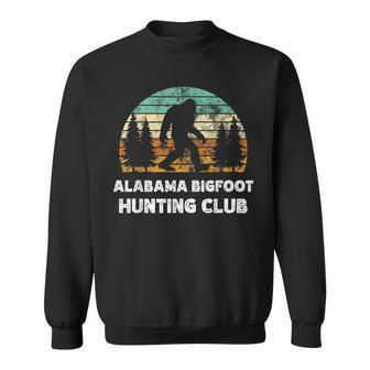 Alabama Bigfoot Hunting Club Sasquatch Fan Sweatshirt - Monsterry