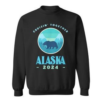 Alaska 2024 Alaska Souvenirs Family Friends Group Sweatshirt | Mazezy