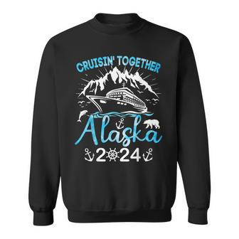 Alaska Cruise Ship Vacation Trip 2024 Family Cruise Matching Sweatshirt - Thegiftio UK