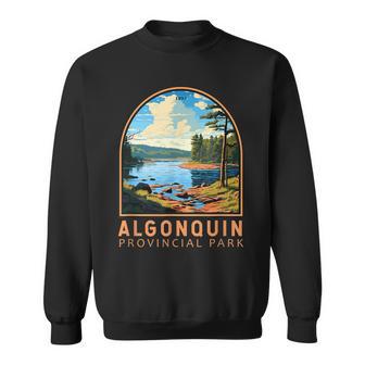 Algonquin Provincial Park Canada Vintage Emblem Sweatshirt - Monsterry UK