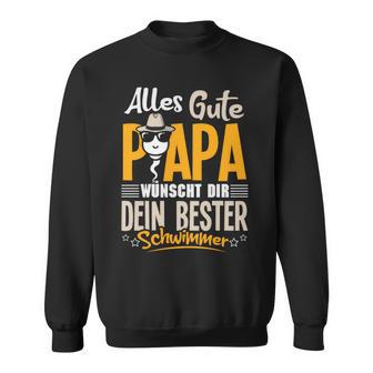 Alles Gute Papa Dein Bester Schwimmer -Ater Papaatertag Sweatshirt - Geschenkecke