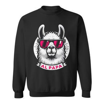 Alpapa Alpaca Fan Llama Fan Lover Father's Day Sweatshirt - Thegiftio UK