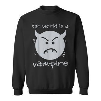 Alternative Die Welt Ist Ein Vampire Pumpkins 90S Grunge Rock Sweatshirt - Seseable