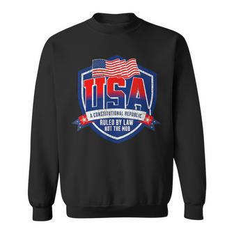 America A Constitutional Republic Vintage Sweatshirt - Monsterry DE