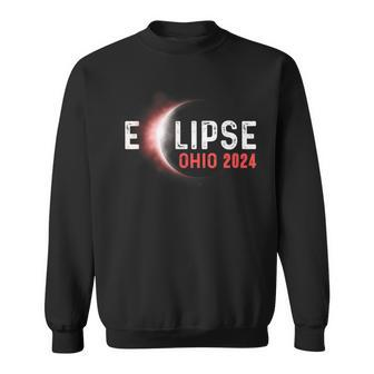 America Solar Totality Eclipse 2024 Ohio 40824 Sweatshirt | Mazezy