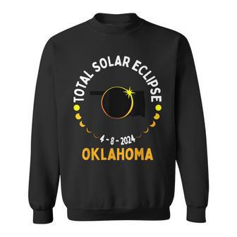 America Totality 04 08 24 Total Solar Eclipse 2024 Oklahoma Sweatshirt - Seseable