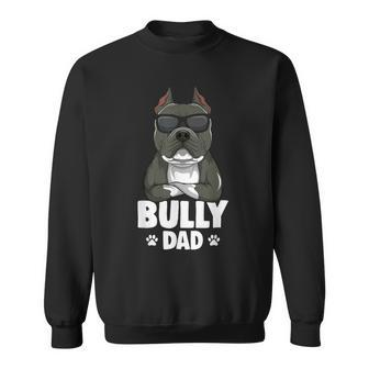 American Bully Dad Dog Dad Men Sweatshirt - Thegiftio UK