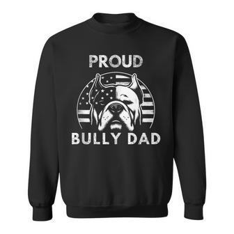 American Bully Xl Unterstützung Der Rasse Stolzer Bully Papa Sweatshirt - Geschenkecke