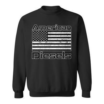 American Flag Diesels Sweatshirt - Monsterry AU