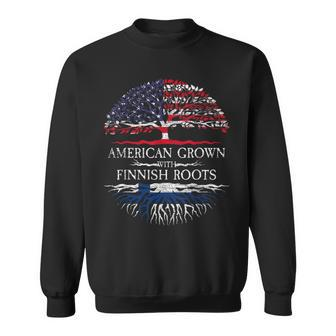 American Grown With Finnish Roots Finland Sweatshirt - Monsterry UK