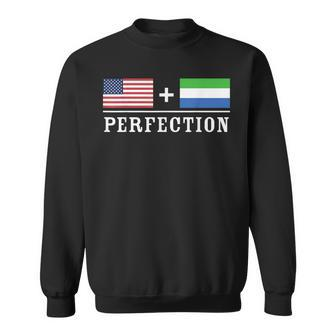 American Sierra Leone Perfection Flag Sweatshirt - Monsterry DE