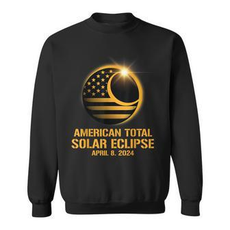 American Total Solar Eclipse April 8 2024 Totality Astronomy Sweatshirt - Seseable