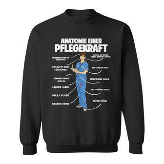 Anatomie Einer Pflegekraft Elderly Nursing Sweatshirt - Geschenkecke