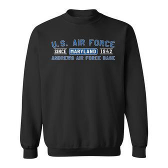 Andrews Afb Andrews Air Force Base Maryland Vintage Sweatshirt | Mazezy